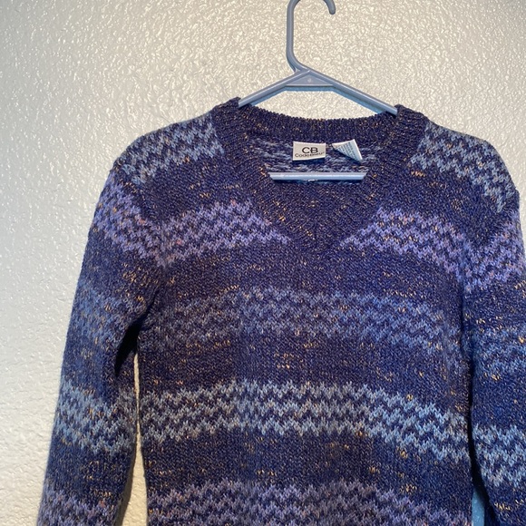 Cozy Vintage Sweater - Wool Blended - Picture 2 of 5